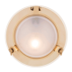 Porthole Wall Light - Brass With Clear Glass - 110Vac (US)