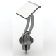 Stainless Steel Single Tender Support - Removable