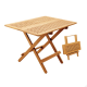 Solid Teak Collapsible Table - Large
