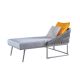 'Basket' Chaise Longue with Right Armrest
