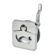 Stainless Steel Hatch Lock - With Lock - Square
