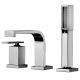 Suzuka Basin Mixer with Spout, Diverter and Shower