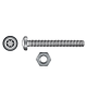 316-Grade Stainless Steel (A4) Torx Pan Head Precision Screws & Nuts