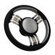 Steering Wheel - Stainless Steel - Lessinia