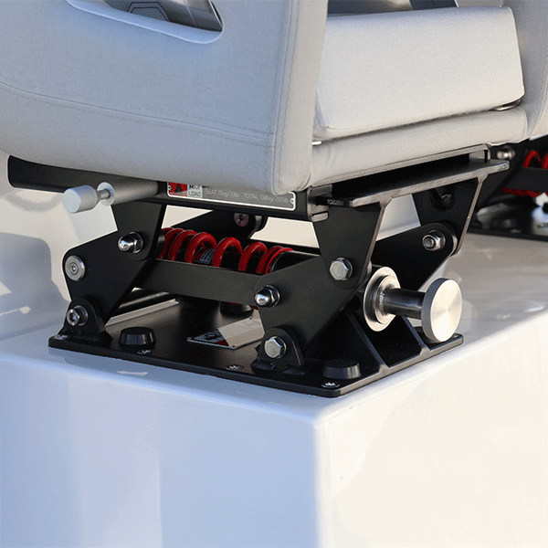 Low Profile 4S Shock Mitigation Suspension Seat Pedestal With Fast