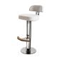 Fixed Height Stainless Steel Bar Stool with Rotation