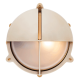 Large Round Bulkhead Light with Legs & Eyelid