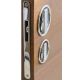 Stainless Steel Sliding Door Lock Set 