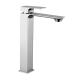 Venti single lever high mixer tap in chrome plated finish
