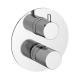 Cox Knurled Single Lever Shower Mixer & Diverter