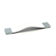 Leather Furniture Handle with Chrome Brackets