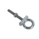 pressure die cast brass mooring eye in chrome plated brass finish