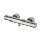 316-grade stainless steel thermostatic shower mixer for interior or exterior installation