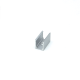 Aluminium Mounting Extrusion For Silicone Mini Neon Flex - Side View