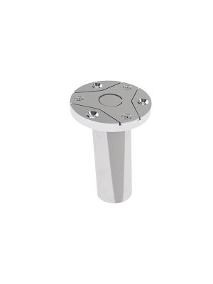 Stainless Steel Angled Deck Socket for Ø20mm Awning Poles