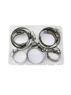 25-70mm Hose Clamp Assortment Box - 316 Stainless Steel