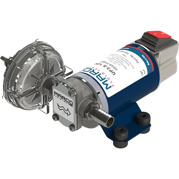 UP3-S Gear Pump 15 l/min with Intergrated On/Off Switch