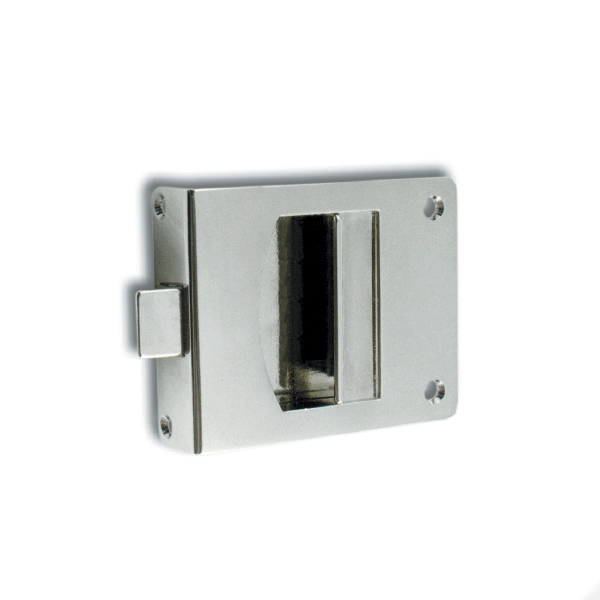 Flush Door Latch For Hinged Doors - Single Sided