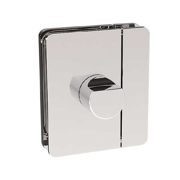 Chrome Shower Door Lock