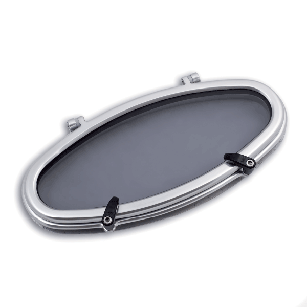 Elliptical Porthole - Anodised Aluminium 