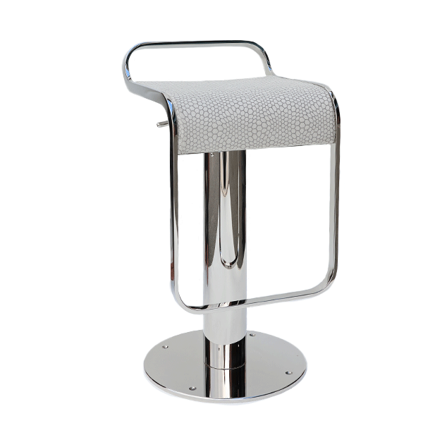 Stainless Steel Height Adjustable Bar Stool