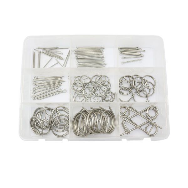 Cotter Pin Assortment Box - 316 Stainless Steel