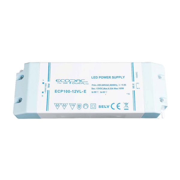 Low Profile LED Driver - 100W