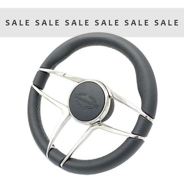 Corvina T Steering Wheel with Sunseeker Logo