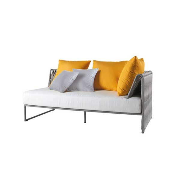 'Kalife' 2 Seater Modular Sofa with Right Armrest