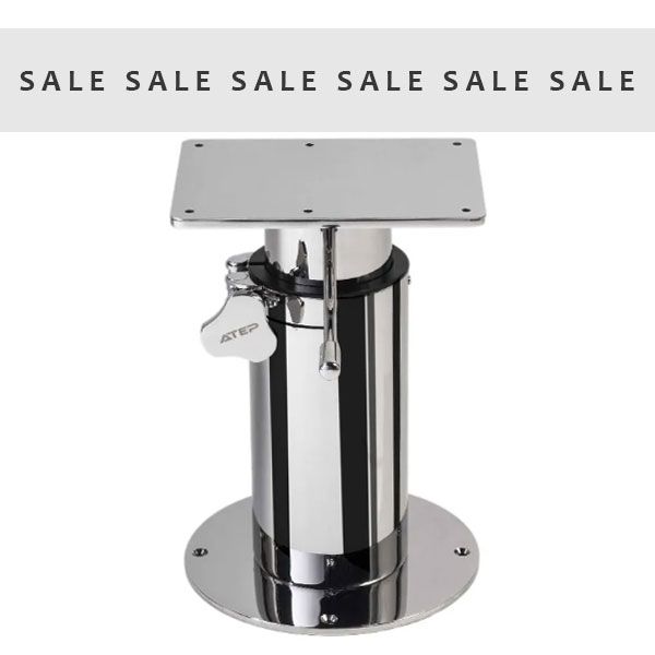 Stainless Steel Manual Seat Pedestal