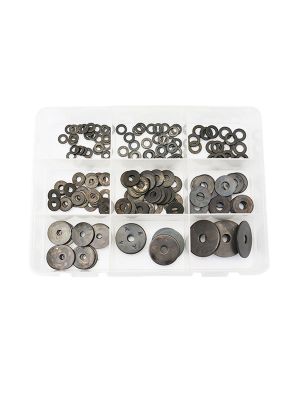 Black Washer Assortment Box - 316 Stainless Steel