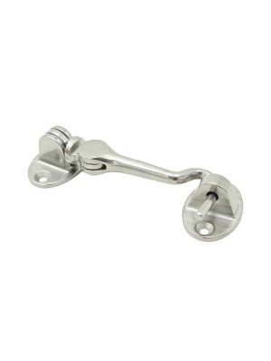 Stainless Steel Cabin Hook with 2 Eyelet Brackets