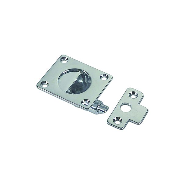 Flush Recessed Cupboard Latch