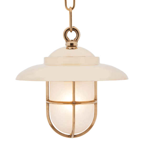 Ceiling Light With Grille (With Chain & Ceiling Rose)