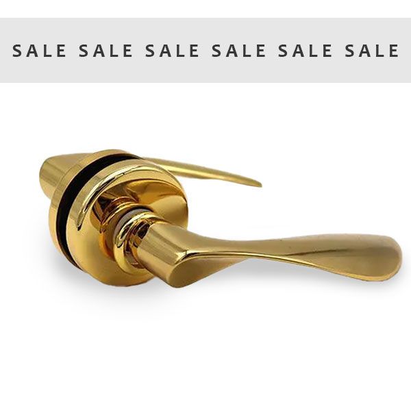 Gold Plated Door Handle