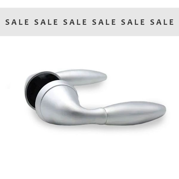 Door Handle - Satin Chrome