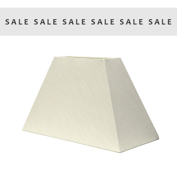 Cream Trapezoid Light Shade