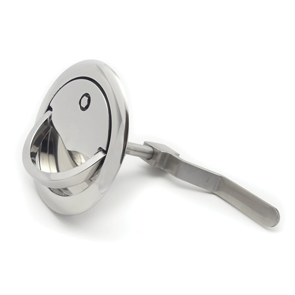 Premium Hatch Locking Device - With Flange - Ø90mm - Locking