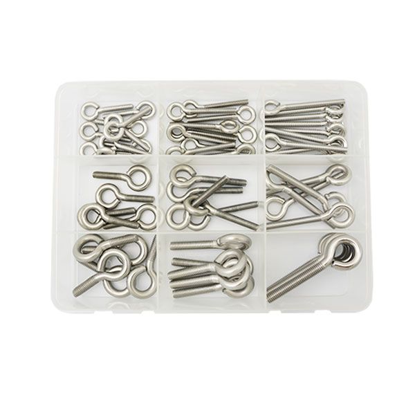 Screw Eye Assortment Box - 304 Stainless Steel