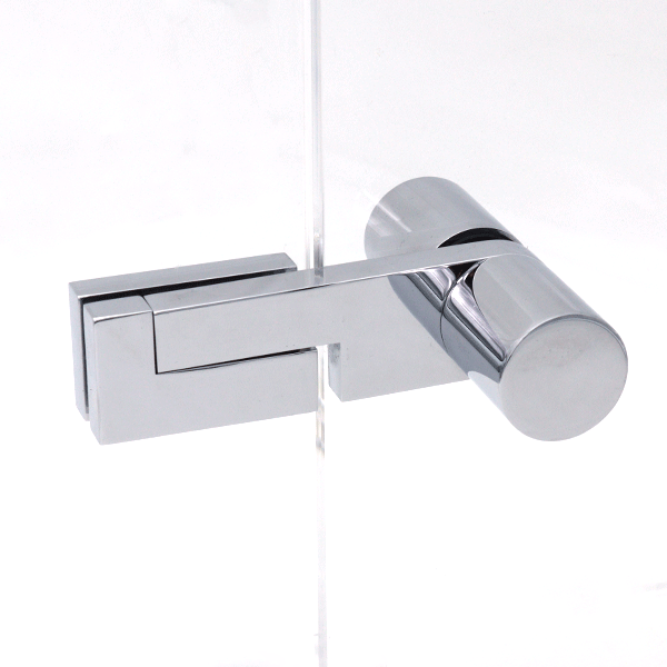 Rotating Shower Door Latch