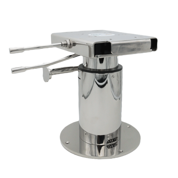 Stainless Steel Manual Seat Pedestal with Slider