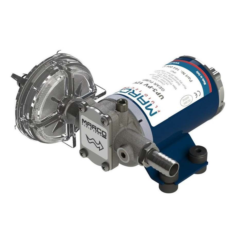 UP3-PV PTFE Gear Pump 15 l/min + Check Valve