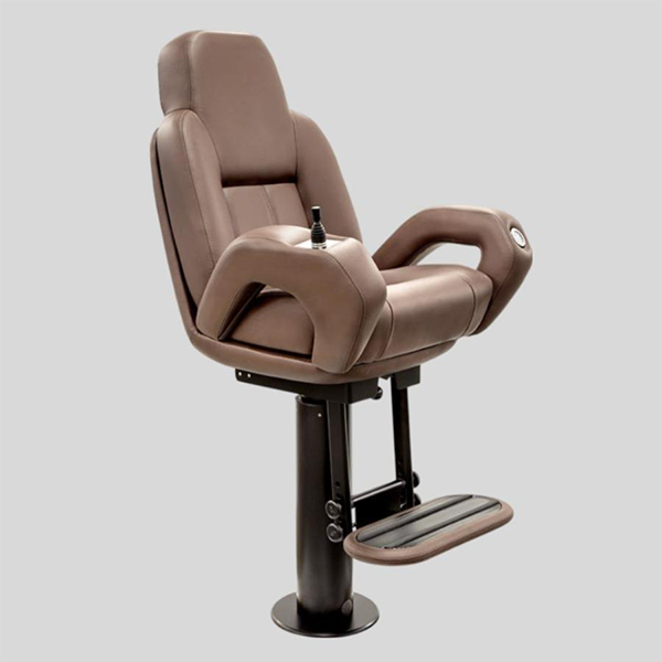 Besenzoni P416 President helm seat for luxury yachts